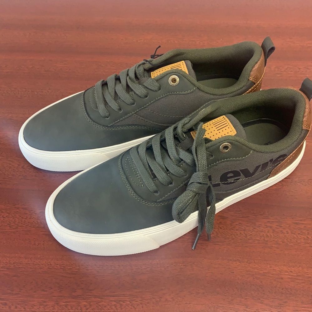 Levis Olive sneakers